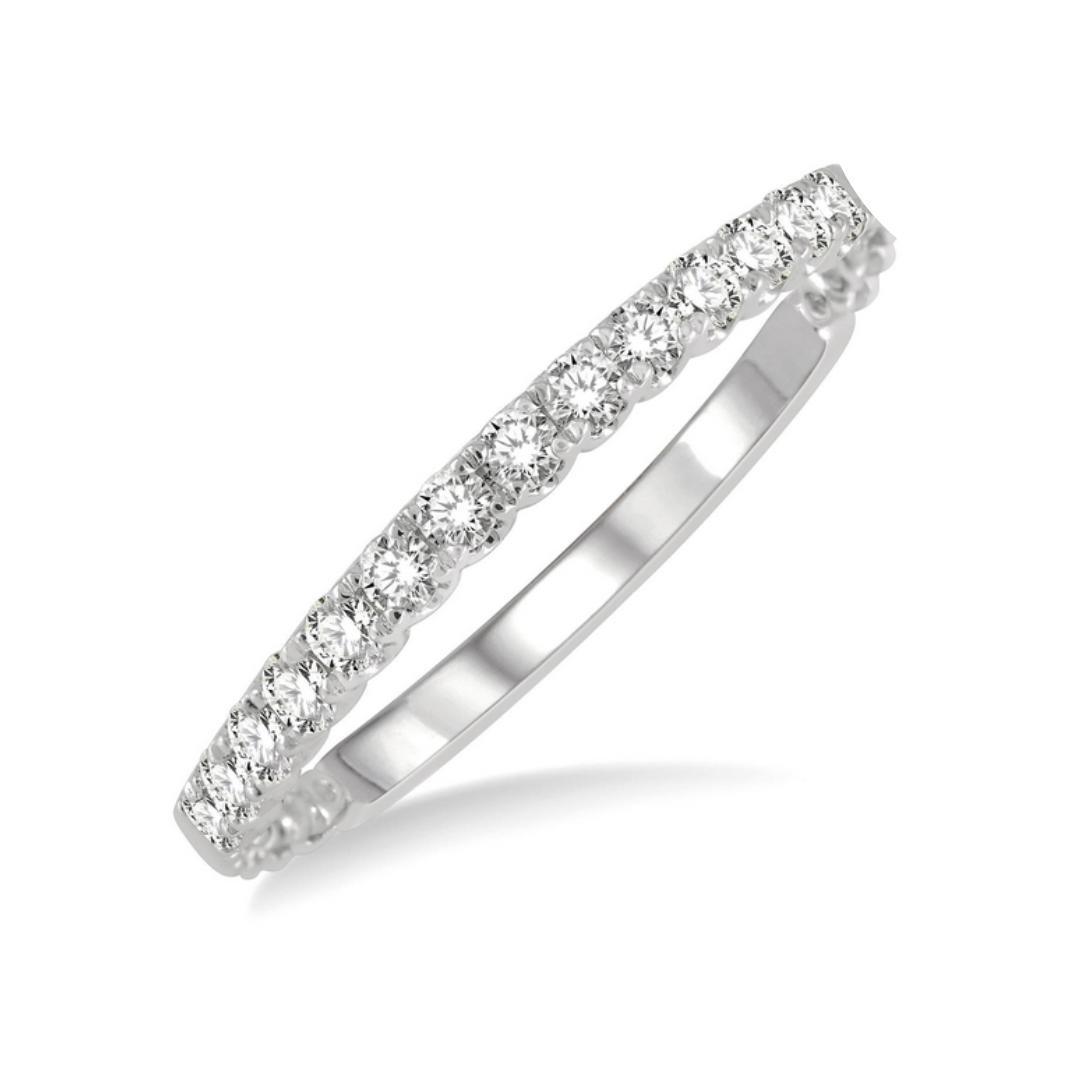 Diamond wedding band