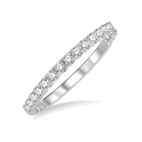 Diamond wedding band