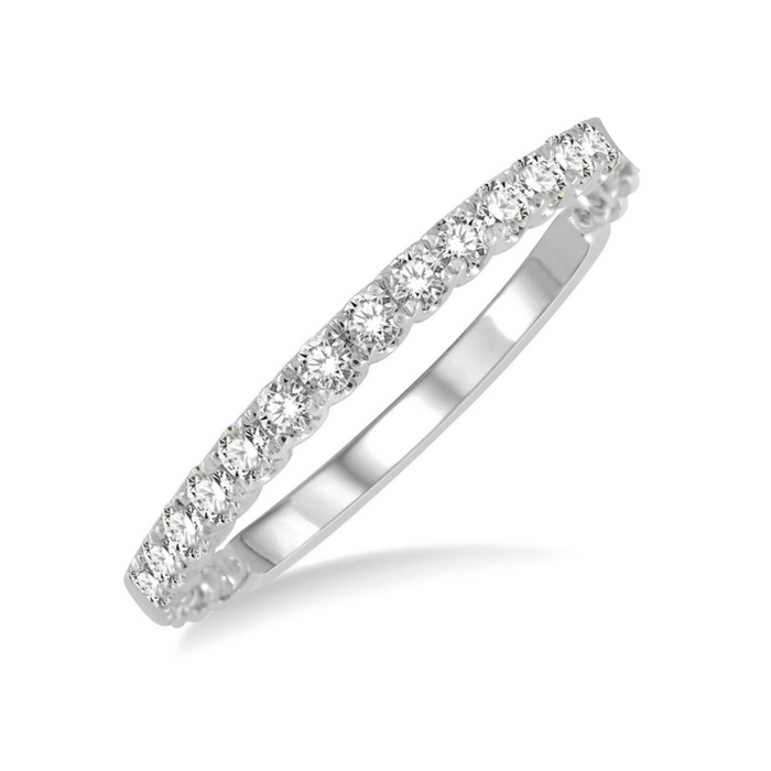 Diamond wedding band