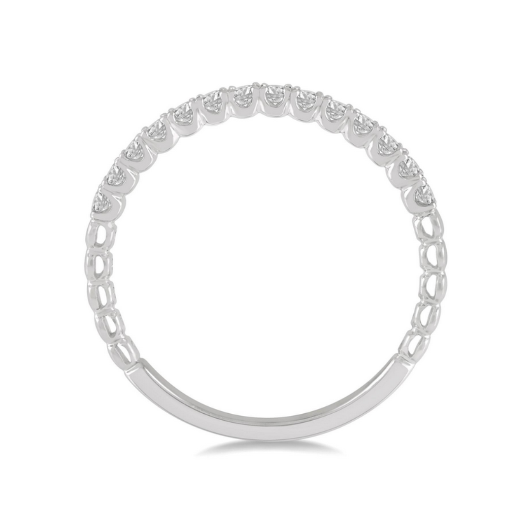 Diamond wedding band