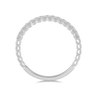 Diamond wedding band