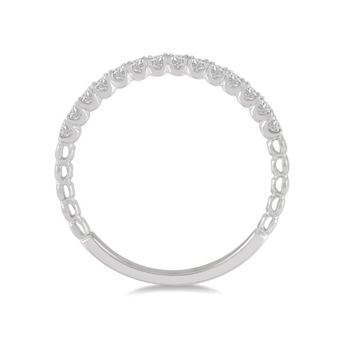 Diamond wedding band