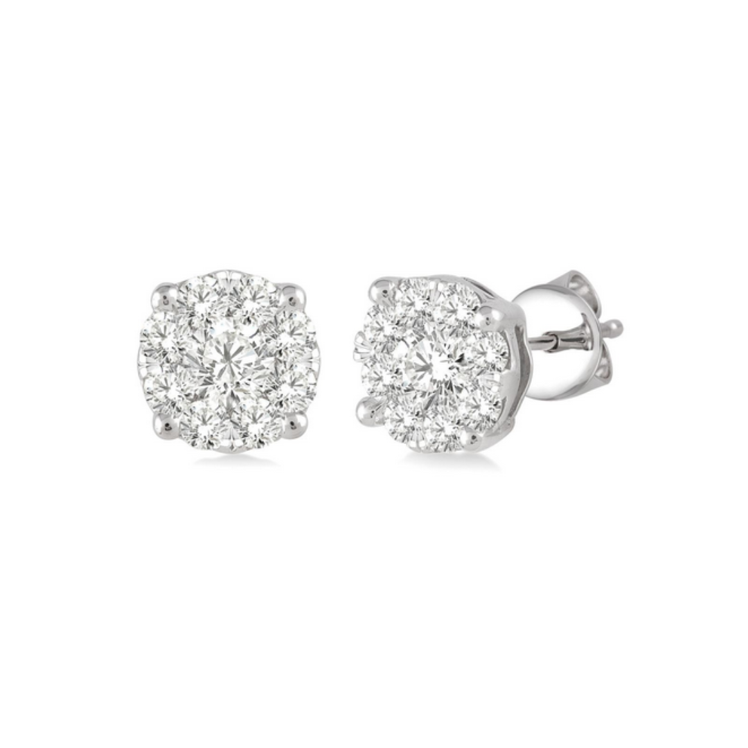 Lovebright essential diamond stud earrings