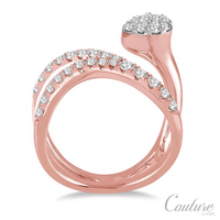 Couture ethereal ring