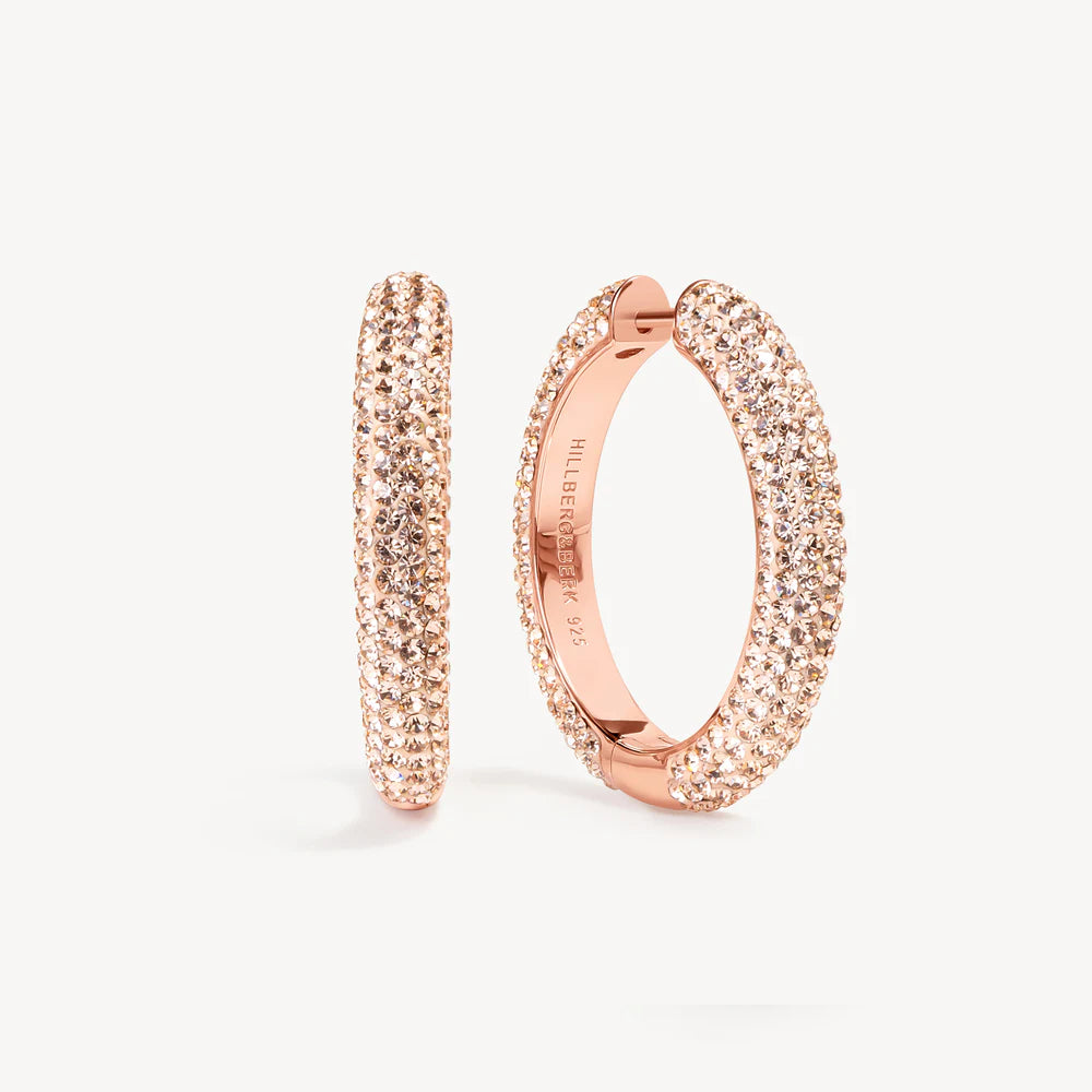 Sparkle Hoop Earrings