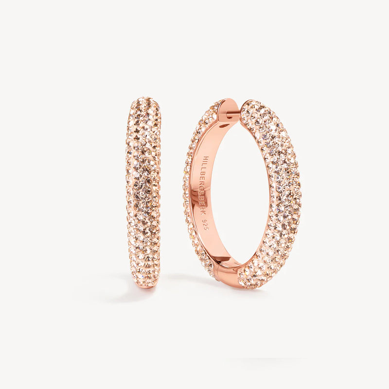 Sparkle Hoop Earrings