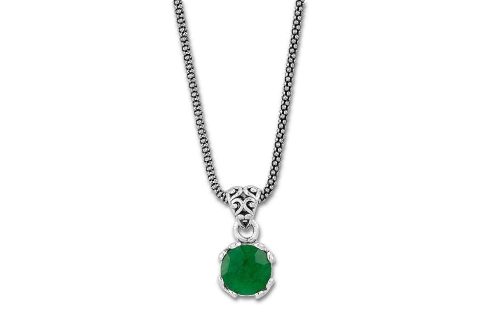Glow Necklace- Emerald