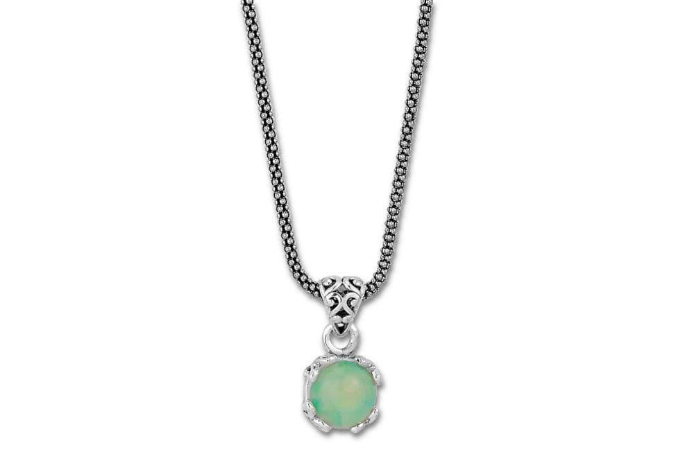 Glow Necklace- Opal