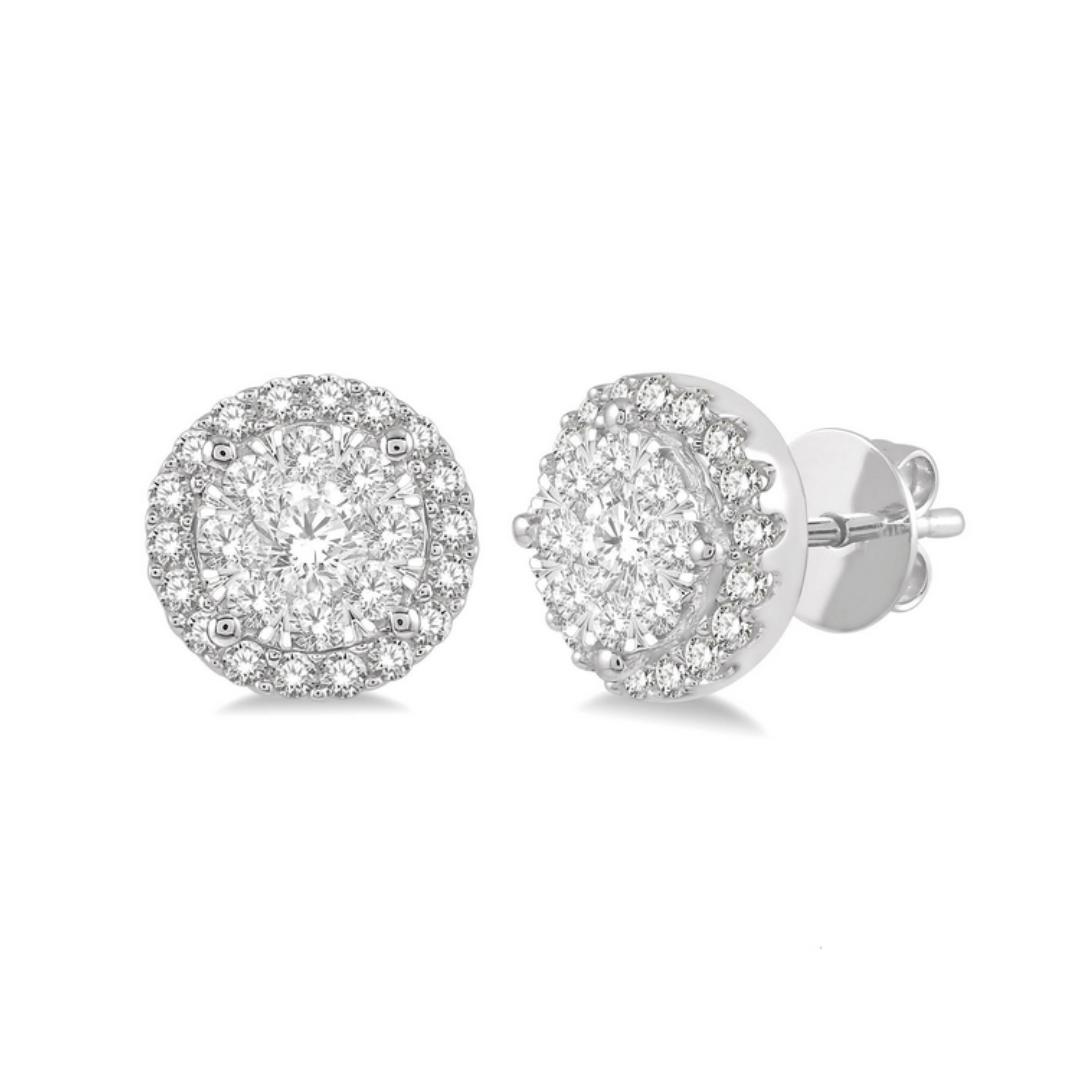 Lovebright essential diamond earrings