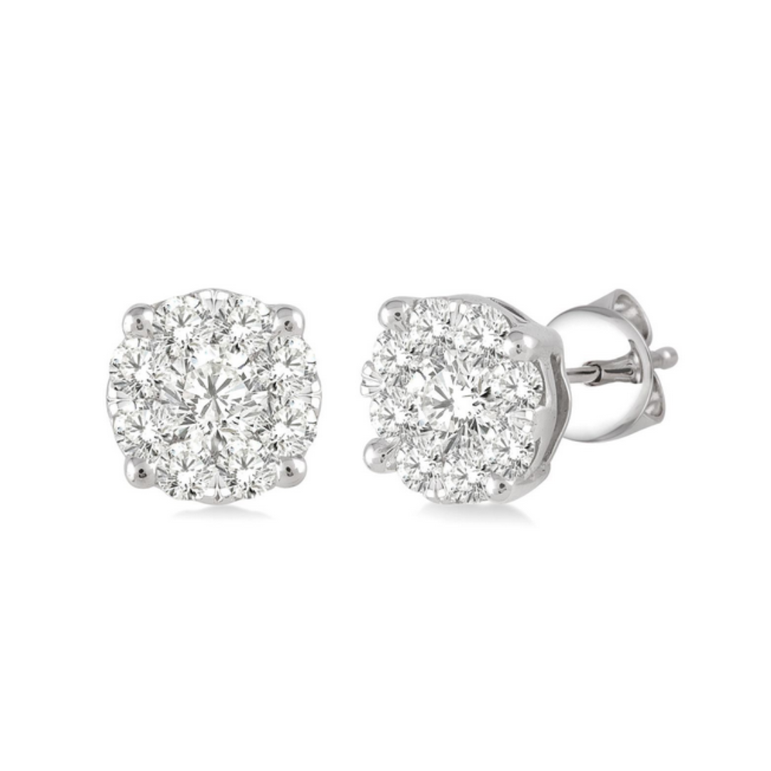 Lovebright essential diamond stud earrings