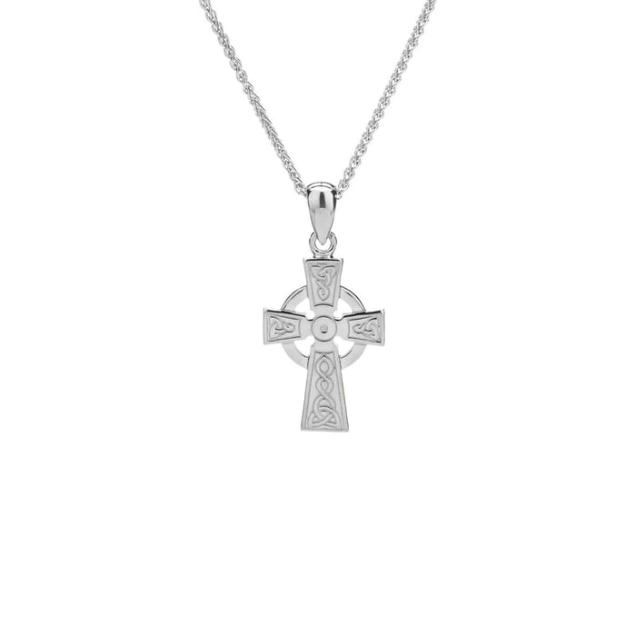 Silver Celtic Cross Pendant Small