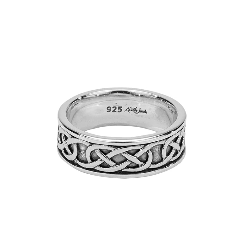Silver Celtic Love Knot 'Belston' Ring